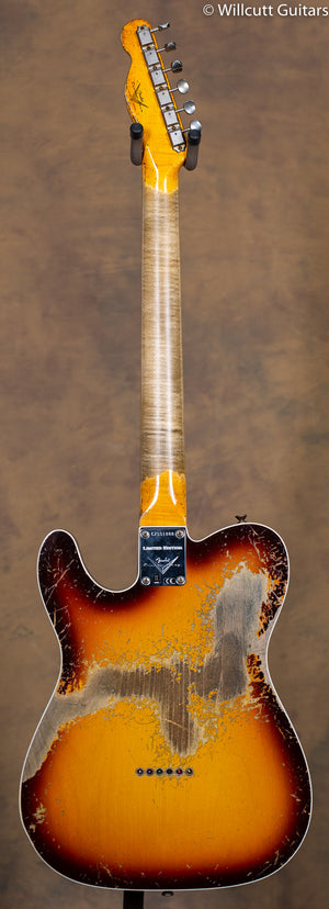 Fender Custom Shop 1959 Telecaster Custom Super Heavy Relic Faded/Aged Chocolate 3-Color Sunburst