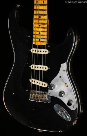 Fender Custom Shop Limited Edition Poblano II Stratocaster Relic Maple Fingerboard Aged Black