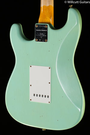 Fender Custom Shop LTD 1960 Stratocaster Journeyman Relic Faded Aged Surf Green
