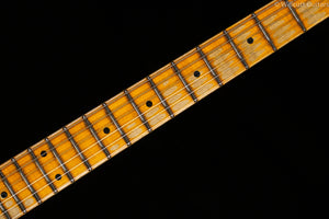 Fender Custom Shop LTD 1956 Stratocaster Heavy Relic Aged Black over 2 Color Sunburst