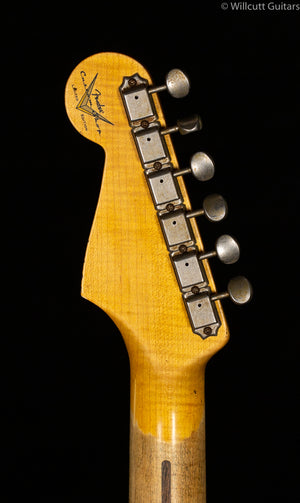 Fender Custom Shop '50s Dual Mag II Stratocaster Journeyman Relic Faded Aged Melon Candy Metallic