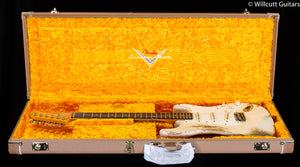 Fender Custom Shop 1959 Stratocaster Heavy Relic Rosewood Fingerboard Aged White Blonde (765)