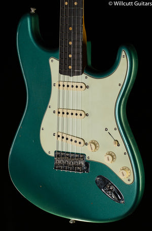 Fender Custom Shop 1963 Stratocaster Journeyman Relic Closet Classic Hardware Faded Aged Sherwood Green Metallic