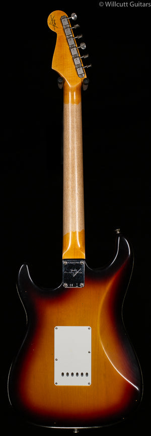 Fender Custom Shop 1963 Stratocaster Journeyman Relic with Closet Classic Hardware Rosewood Fingerboard 3-Color Sunburst