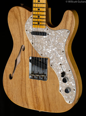Fender Custom Shop 1969 Telecaster Thinline Journeyman Relic Maple Fingerboard Aged Natural