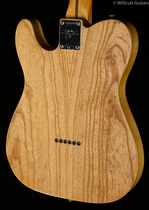 Fender Custom Shop 1969 Telecaster Thinline Journeyman Relic Maple Fingerboard Aged Natural