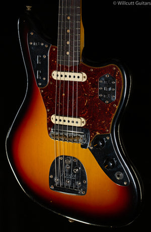 Fender Custom Shop '63 Jaguar Journeyman Relic Rosewood Fingerboard 3-Color Sunburst