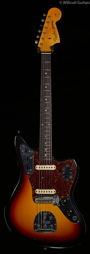 Fender Custom Shop '63 Jaguar Journeyman Relic Rosewood Fingerboard 3-Color Sunburst