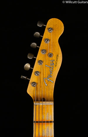 Fender Custom Shop 1955 Telecaster Journeyman Relic Maple Fingerboard Wide Fade 2-Color Sunburst