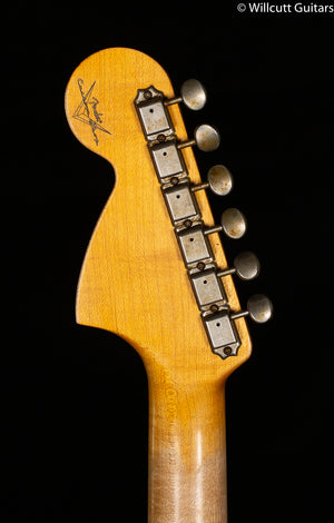 Fender Custom Shop 1967 Stratocaster Heavy Relic Rosewood Fingerboard Aged Vintage White