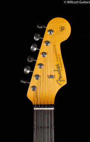 Fender Custom Shop 1963 Stratocaster Journeyman Relic with Closet Classic Hardware Rosewood Fingerboard Super Faded Aged Sonic Blue