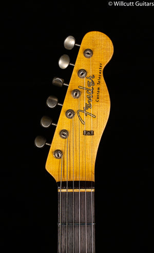 Fender Custom Shop 1960 Telecaster Custom Heavy Relic Aged Chocolate 3-Color Sunburst