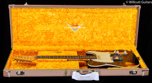 Fender Custom Shop 1960 Telecaster Custom Heavy Relic Aged Black over Chocolate 3-Color Sunburst