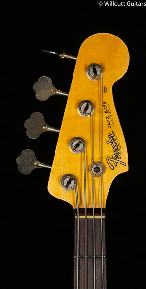 Fender Custom Shop 1961 Jazz Bass Heavy Relic Rosewood Fingerboard 3-Color Sunburst