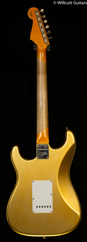 Fender Custom Shop LTD '62 Bone Tone Stratocaster Journeyman Relic Maple Fingerboard Aged Aztec Gold