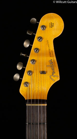 Fender Custom Shop 1959 Stratocaster Heavy Relic Rosewood Fingerboard Aged White Blonde (691)