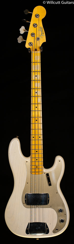 Fender Custom Shop 1959 Precision Bass Journeyman Relic Maple Fingerboard Aged White Blonde