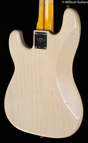 Fender Custom Shop 1959 Precision Bass Journeyman Relic Maple Fingerboard Aged White Blonde