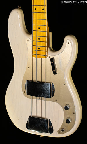Fender Custom Shop 1959 Precision Bass Journeyman Relic Maple Fingerboard Aged White Blonde