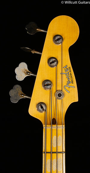 Fender Custom Shop 1959 Precision Bass Journeyman Relic Maple Fingerboard Aged White Blonde