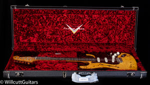 Fender Custom Shop Artisan Maple Burl Strat Antique Natural