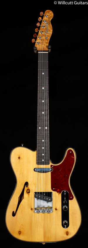 Fender Custom Shop 2020 Limited Knotty Pine Telecaster Thinline Antique Natural