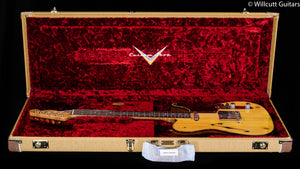Fender Custom Shop 2020 Limited Knotty Pine Telecaster Thinline Antique Natural