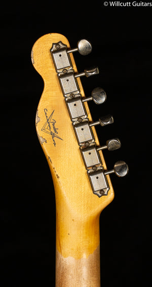 Fender Custom Shop 1960 Telecaster Custom Heavy Relic Aged Chocolate 3-Color Sunburst