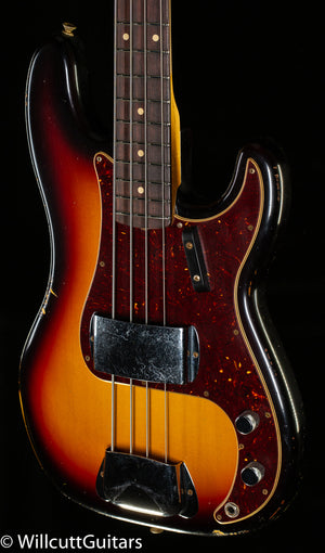 Fender Custom Shop 1961 Precision Bass Relic 3-Color Sunburst