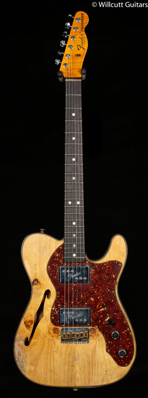 Fender Limited Edition Knotty Cunife Telecaster Relic Rosewood Fingerboard Aged Natural (499)