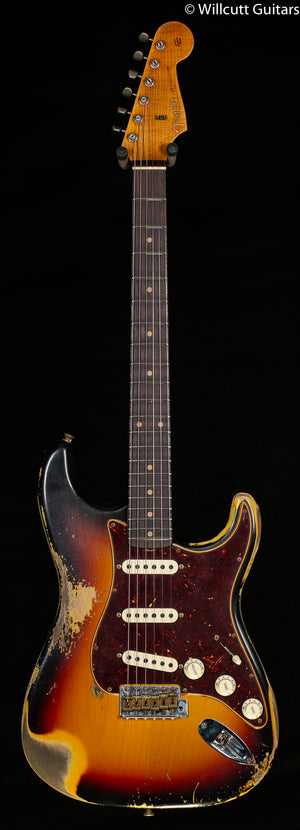 Fender Custom Shop LTD Roasted 1961 Stratocaster Super Heavy Relic 3-Sunburst