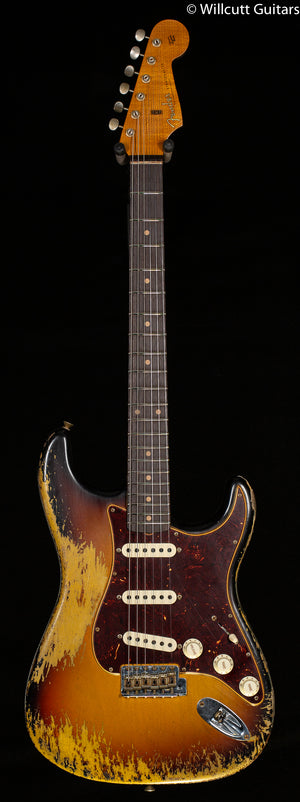 Fender Custom Shop LTD Roasted 1961 Stratocaster Super Heavy Relic 3-Sunburst