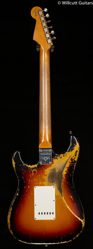 Fender Custom Shop LTD Roasted 1961 Stratocaster Super Heavy Relic 3-Sunburst