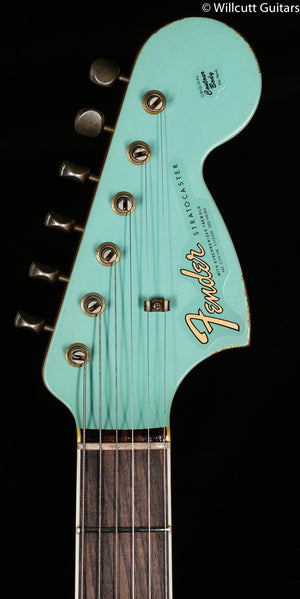 Fender Custom Shop LTD 67 Strat Heavy Relic Surf Green/ 3-Color Sunburst (871)