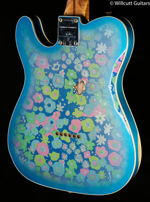 Fender Custom Shop LTD Dual P90 Telecaster Blue Floral Relic (107)