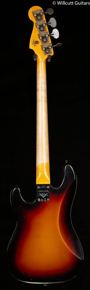 Fender Custom Shop Limited Edition P/J Bass Journeyman Relic 3-Color Sunburst Bass Guitar