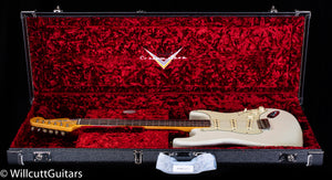 Fender Custom Shop '64 Stratocaster Journeyman Relic Aged Olympic White (626)