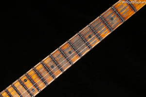Fender Custom Shop Limited Edition Red Hot Strat Super Heavy Relic Faded Aged Chocolate 3-Color Sunburst (397)