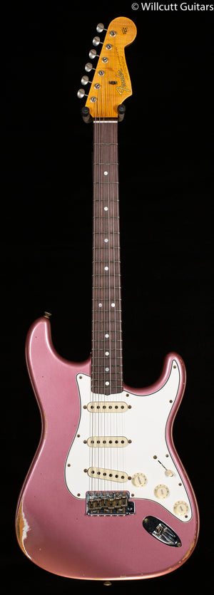 Fender Custom Shop LTD Late 1964 Stratocaster Aged Burgundy Mist Metallic (412)