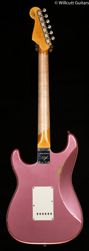 Fender Custom Shop LTD Late 1964 Stratocaster Aged Burgundy Mist Metallic (412)