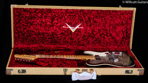 Fender Custom Shop LTD Dual P90 Telecaster Black Paisley Relic