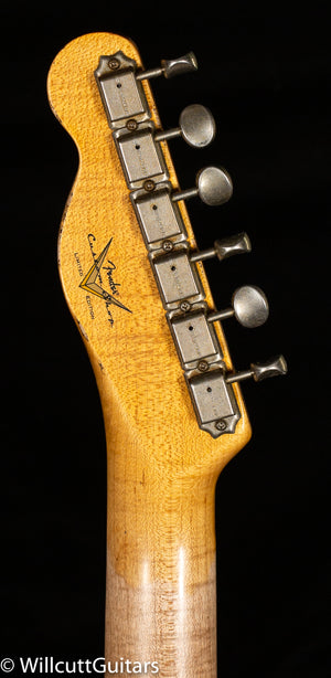 Fender Custom Shop Ltd '60 Tele Custom Heavy Relic Aged Seafoam Green/3-color Sunburst