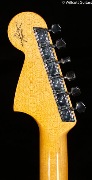 Fender Custom Shop '66 Jaguar Deluxe Closet Classic Rosewood Fingerboard Aged Surf Green (454)