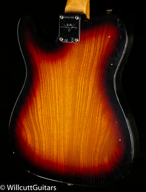 Fender Custom Shop 1968 Tele Thinline Journeyman Relic 3-Color Sunburst (555)