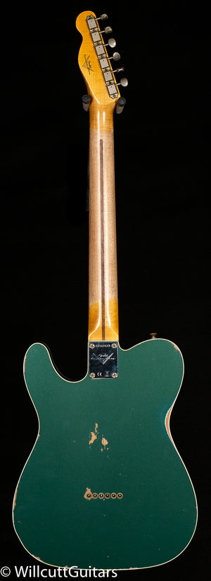 Fender Custom Shop 59 TELE® CUSTOM - RELIC®, AGED SHERWOOD GREEN METALLIC (623)
