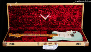 Fender Custom Shop 1958 Stratocaster Relic Super Faded Aged Surf Green (650)