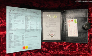 Fender Custom Shop 1958 Stratocaster Relic Faded Aged Candy Apple Red (772)