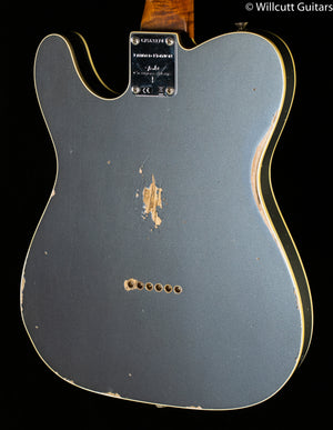 Fender Custom Shop Limited Edition HS Tele Custom Relic Aged Charcoal Frost Metallic (174)