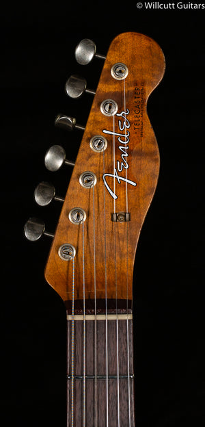 Fender Custom Shop Limited Edition HS Tele Custom Relic Aged Charcoal Frost Metallic (174)