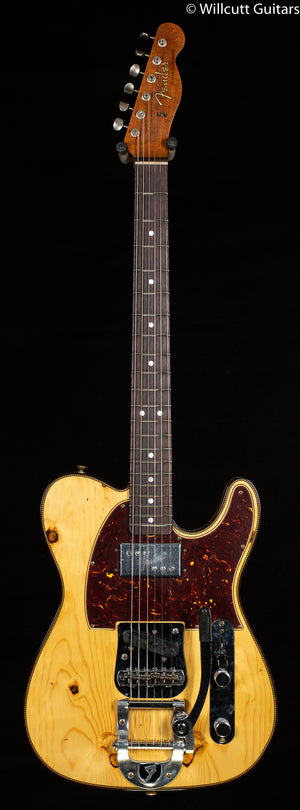 Fender Custom Shop Limited Edition Cunife Tele Custom Journeyman Relic Aged Amber Natural (760)